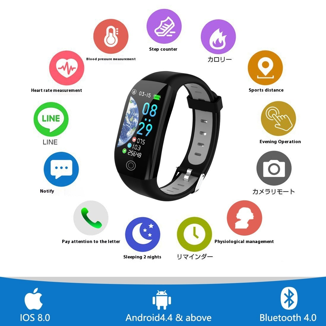 Smart Bracelet Health Monitor