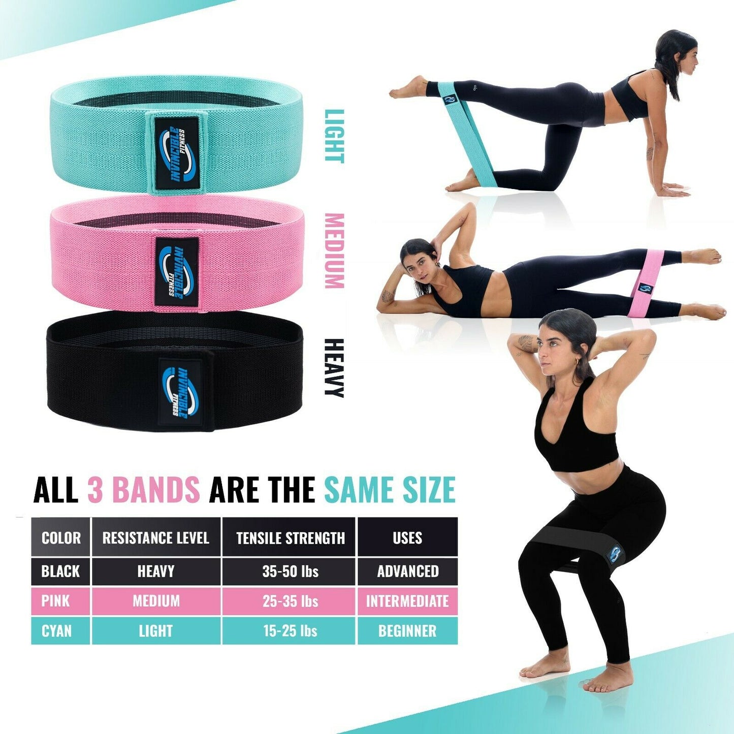 Workout Resistance Fitness Bands