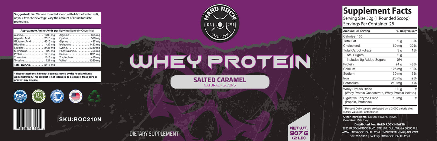 Salted Caramel Whey Protein