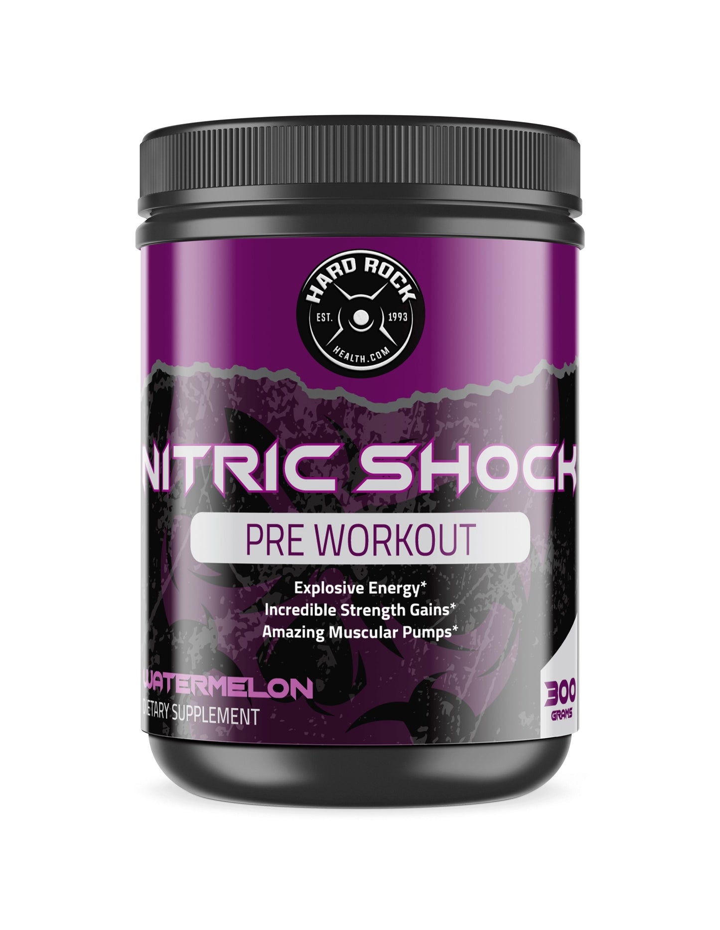 Hard Rock Health® Nitric Shock Pre-Workout Watermelon